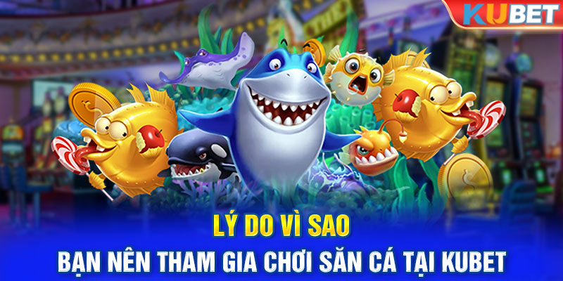 Lý do vì sao bạn nên tham gia chơi săn cá tại KUBET